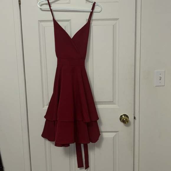 Red Spaghetti strap dress in XS - Picture 1 of 3